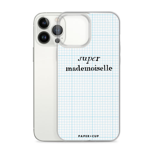 Super Mademoiselle iPhone case