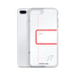 Old School Lined iPhone Case