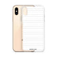 Dash iPhone Case