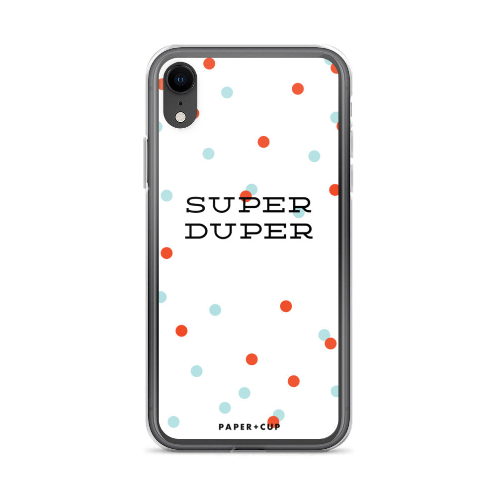 Super Duper iPhone Case