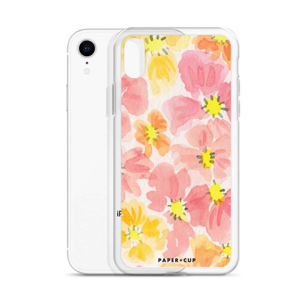 Pinky Floral iPhone Case
