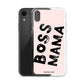 Boss Mama iPhone case