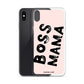 Boss Mama iPhone case