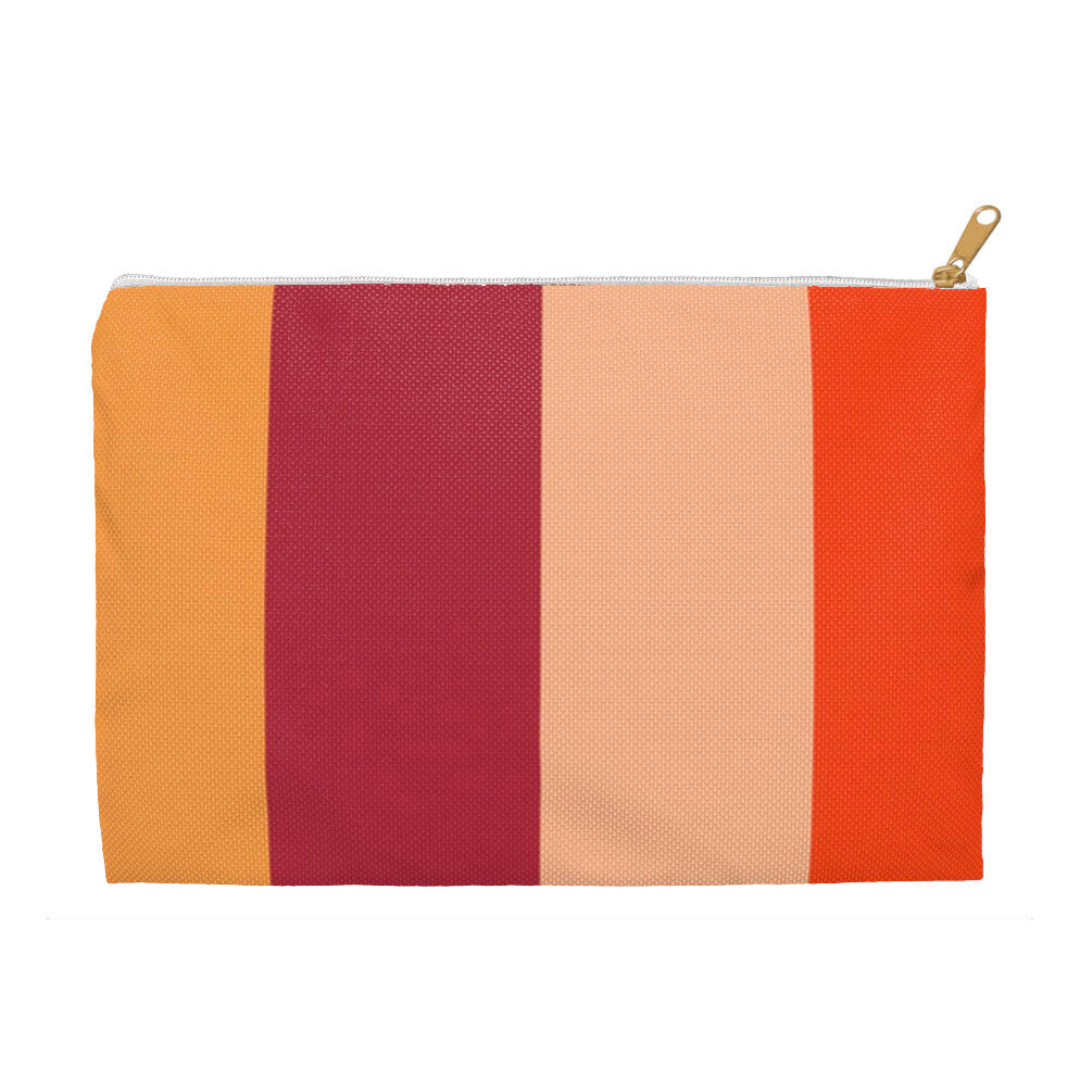 Color block pouch