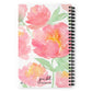 Peonies Dotted Notebook