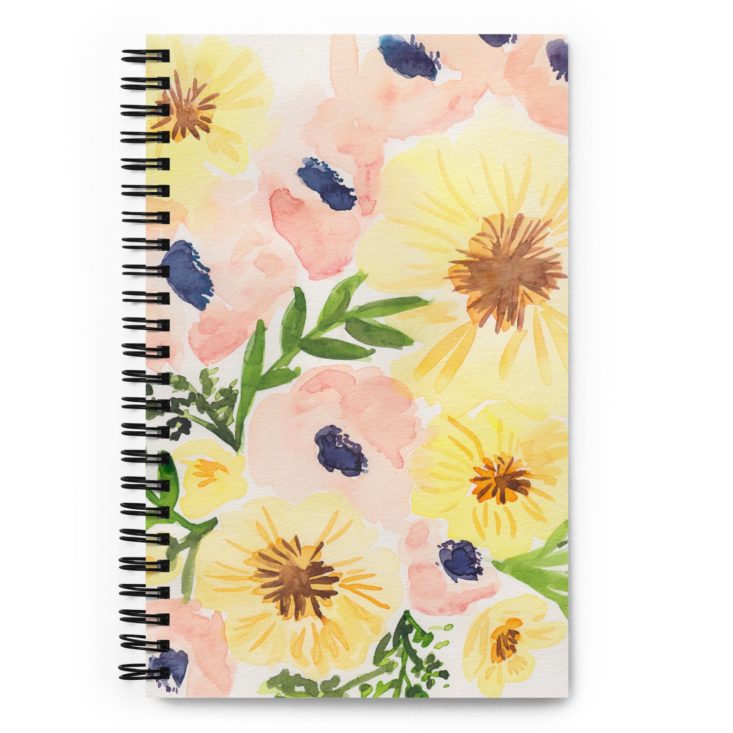 Les Bouqs Floral Dotted Notebook